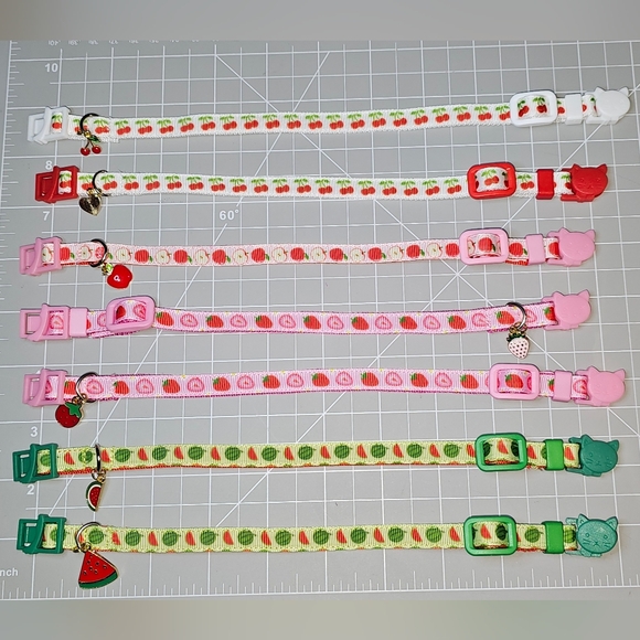 Fruit Cat Collars - Picture 2 of 9